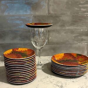Caskata Melamine Appetizer & TidBits Plates